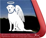 Memorial Labrador Retriever Angel Dog iPad Car Truck Window Decal Sticker