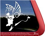 Custom Boston Terrier Angel Memorial Dog Car Truck RV Window Decal Sticker