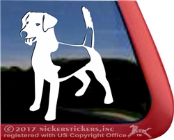 Custom Beagle Mix Dog Window Decal