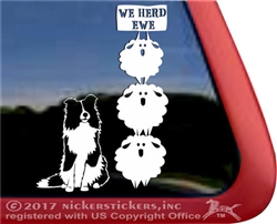 Sheltie Window Decal