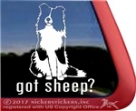 Sheltie Window Decal