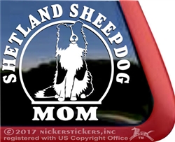 Sheltie Window Decal