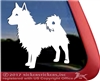 Custom Fuzzy Mixed Breed Dog Window Decal