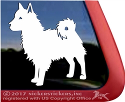 Custom Fuzzy Mixed Breed Dog Window Decal