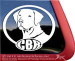 Chesapeake Bay Retriever Dog iPad Car Truck RV Window Decal Sticker