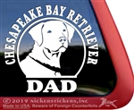 Chesapeake Bay Retriever Dog iPad Car Truck RV Window Decal Sticker