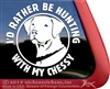 Chesapeake Bay Retriever Dog iPad Car Truck RV Window Decal Sticker