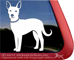 Custom Lab Shepherd Mix Dog Window Decal