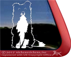 Custom Mixed Breed Dog Window Decal