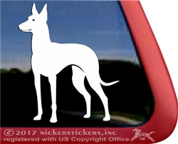 Pharaoh Hound Egyptian Dog Pharaoh Hound Window Decal