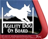 Australian Cattle Dog ACD Heeler Agility Dog Car Truck RV Window Decal Sticker