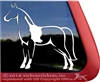 Pinto Tennessee Walker Horse Trailer Window Decal