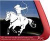 Custom Norwegian Fjord Horse Trailer Car Truck RV Window Decal Sticker