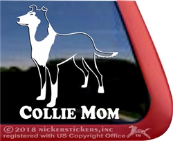 Smooth Collie Dog Car Truck RV Window iPad Laptop Decal Sticker