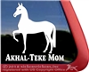 Ahkal-Teke Horse Car Truck RV Window iPad Tablet Laptop Decal Sticker