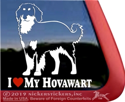 Hovawart Car Truck RV Window Decal Sticker