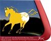 Custom Buckskin Appaloosa Window Decal