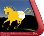 Custom Buckskin Appaloosa Window Decal