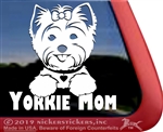 Yorkie Window Decal