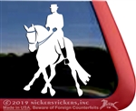 Custom Dressage Horse Side Pass Vinyl iPad Car Truck RV Window Decal Sticker