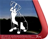 Custom Boxer Dog Decal Sticker Car Auto Window iPad