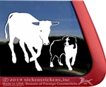 Custom Aussie Dog Australian Shepherd Car Truck RV Window Decal Sticker