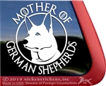 German Shepherd Window Decal