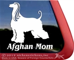 Afghan Hound Dog iPad Car Truck RV Window Decal Sticker