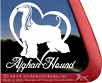 Afghan Hound Dog iPad Car Truck RV Window Decal Sticker