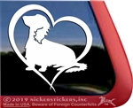 Dachshund Window Decal