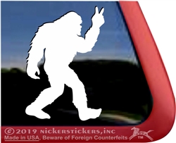 Bigfoot Big Foot Sasquatch  Window Decal