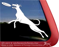 Custom Whippet Dog Vinyl Car Truck RV Window Decal Sticker