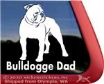 Olde English Bulldogge Window Decal