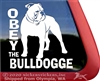 Olde English Bulldogge Window Decal