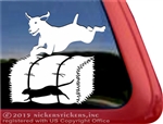 Weimaraner Barn Hunt Dog Car Truck RV Window Decal Sticker