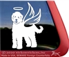 Custom Goldendoodle Labradoodle iPad Car Truck RV Window Decal Sticker