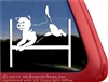 Custom Border Terrier Agility Dog Vinyl Car Truck RV Window Decal Sticker