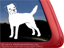 Custom Border Terrier Dog Vinyl Car Truck RV Window Decal Sticker