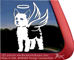 Custom Chorkie Dog Car Truck RV Window Decal Sticker