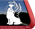 Custom Cavachon Dog Window Decal