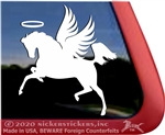 Custom Arabian Horse Trailer Car Truck RV Window Decal Sticker