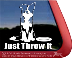 Border Collie Car Truck RV Window Decal Sticker