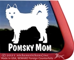 Pomsky Window Decal