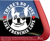 French Bulldog Window Decal