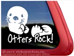 Sea Otter Window Decal