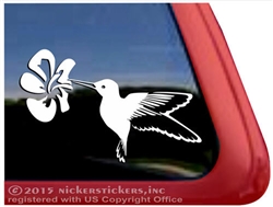 Custom Hummingbird Bird Car Truck RV Window Decal Sticker