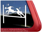 Custom Rat Terrier Agility Dog Car Truck RV Window Decal Sticker