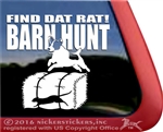 Jack Russell Terrier Barn Hunt Dog Window Decal