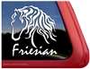 Friesian Window Decal