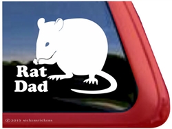 Rat Window Decal